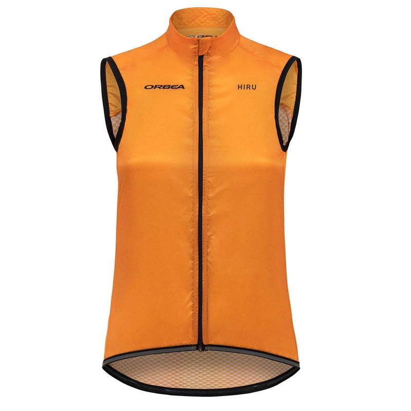 Gilet donna Orbea Core Windbreaker – Arancio