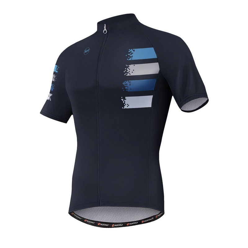 Nuckily MA033 Men’s Cycling Jersey (Dark Blue)