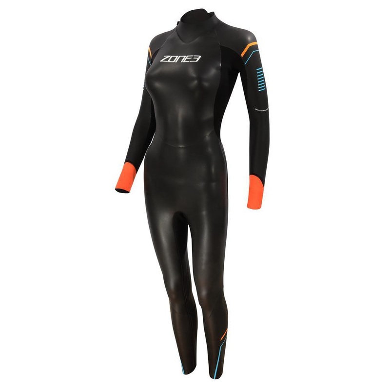 Zone 3 Aspect Breaststroke Women’s Wetsuit (Black/Blue/Orange)