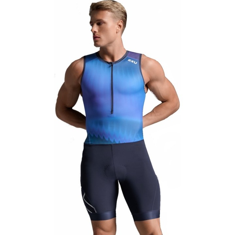 2XU MT7398D Core Men’s Triathlon Suit (Azure Blue/Midnight)