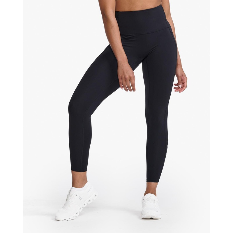 2XU WA6874B Form Slash Hi-Rise Women’s Compression Tights (Black/Black)