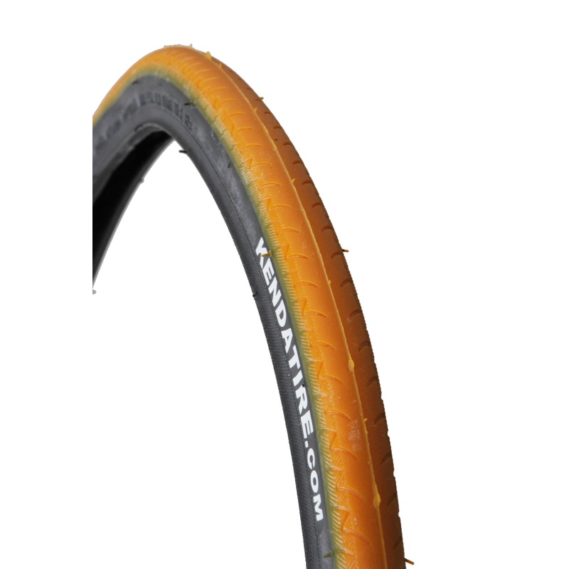 KENDA K-196 KONTENDER 26 x 1.0 WHEELCHAIR OR ROAD BIKE TYRE YELLOW & BLACK SLICK