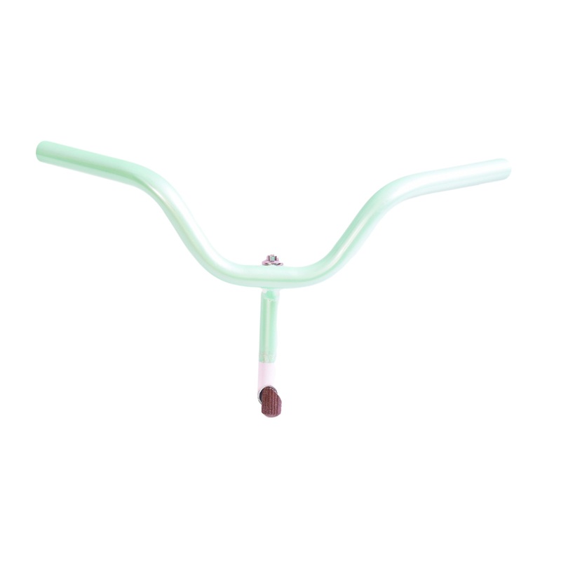 Raleigh Miss Kiddies 12or 14 Bike 22.2mm Handlebar Complete With Stem Green NOS