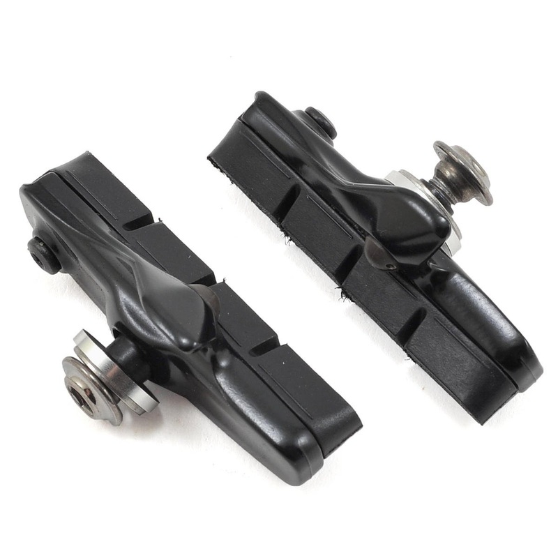 Shimano BR-9000 Dura-Ace R55C4 Cartridge-Type Brake Shoes (Black) (1 Pair) (For Shimano/SRAM)