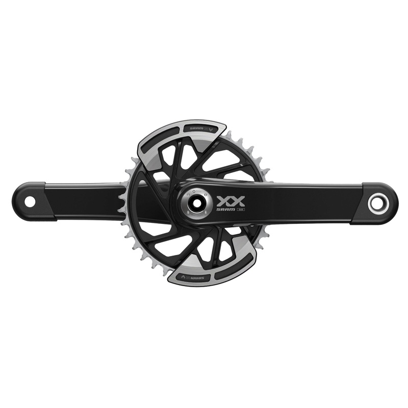 SRAM XX Eagle Q174 55mm Chainline Dub Mtb Wide Crankset With Bash Guards