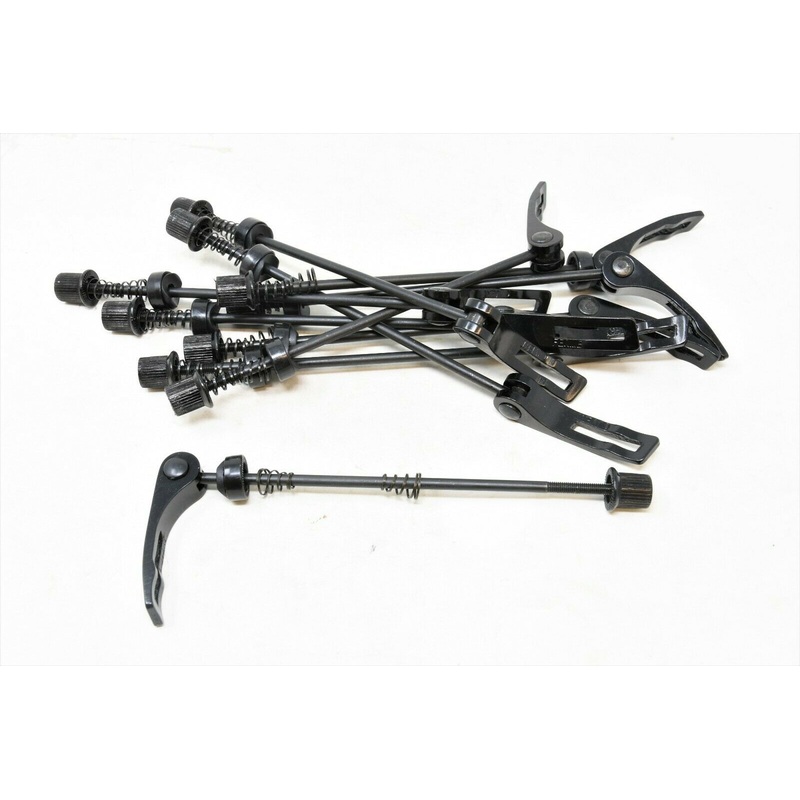 WHOLESALE JOB LOT 10 BLACK REAR QUICK RELEASE BIKE SKEWERS 166mm FOR 135mm AXLE