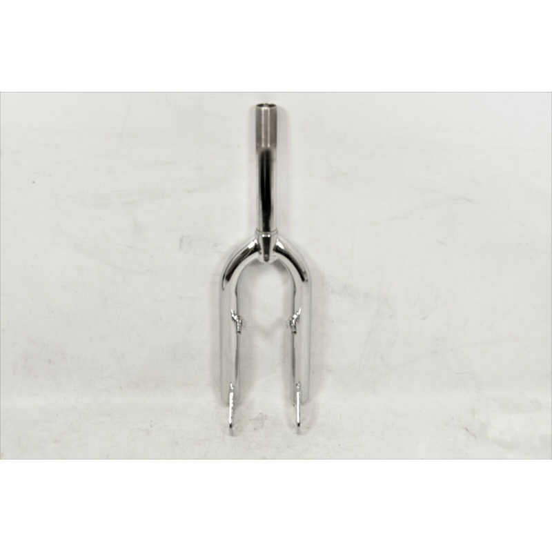 20 BMX CHROME 180MM THREADED FORK 1 1/8 V BRAKE BOSSES. ALSO SUIT FREESTYLER