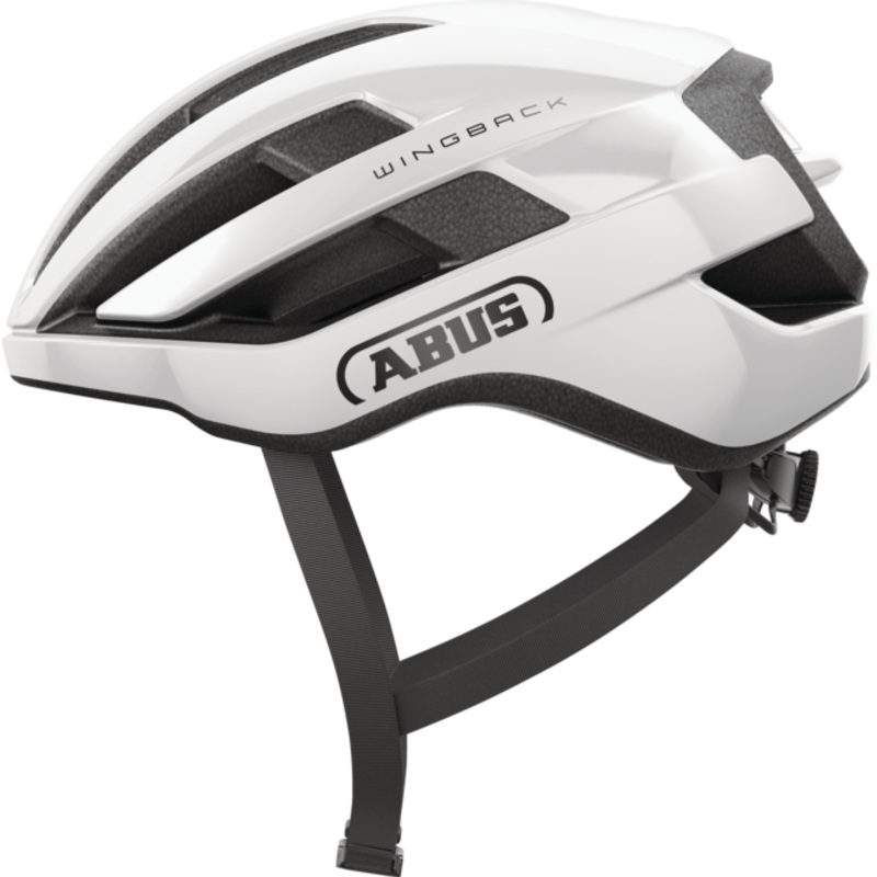 Abus Wingback Road Cycling Helmet (Shiny White)