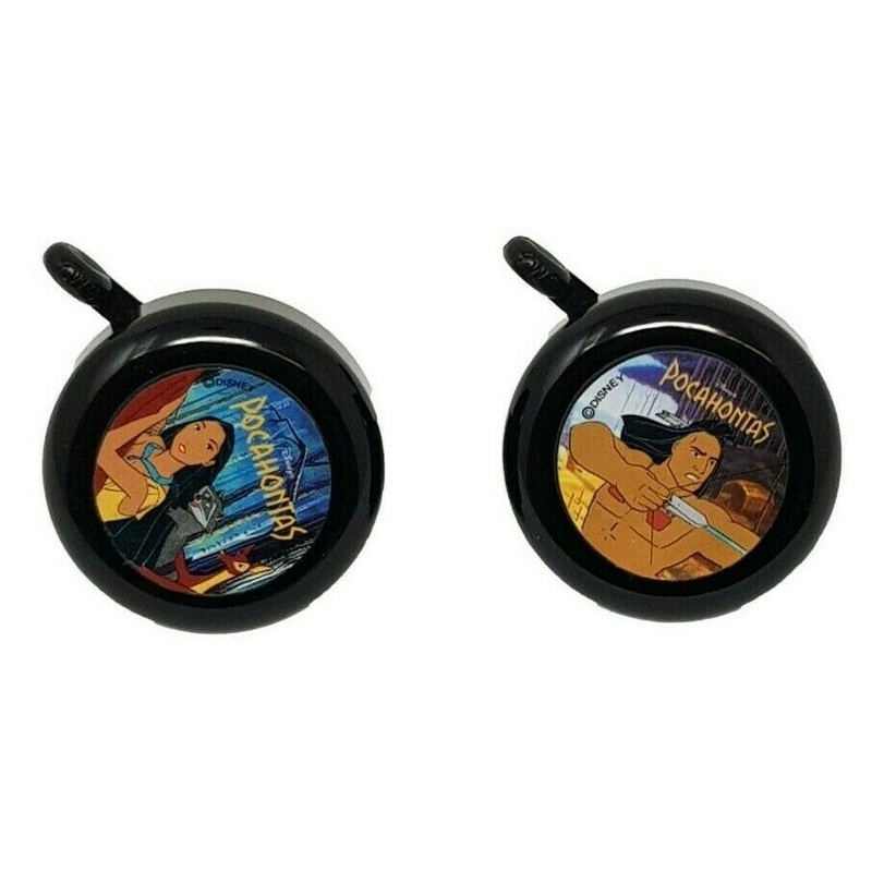 Disney Pocahontas & Kocoum Bike Bells, Kids Cycle Bike Quality Bell Black