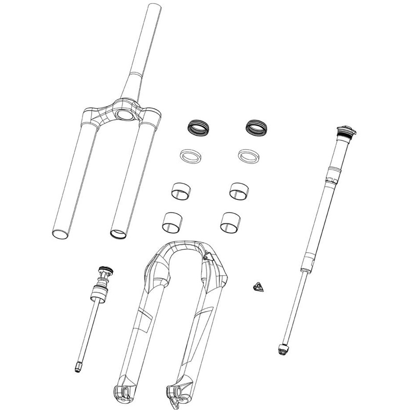 Rockshox Spare – Front Suspension Internals Right Charger Bladder Assembly -lyrik B1/pike 29+