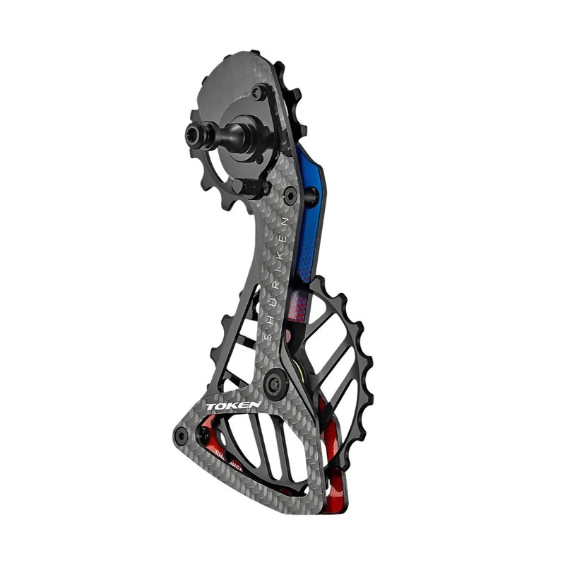 Token TK1739S2 Shuriken Oversized Pulley System (Red/Blue)