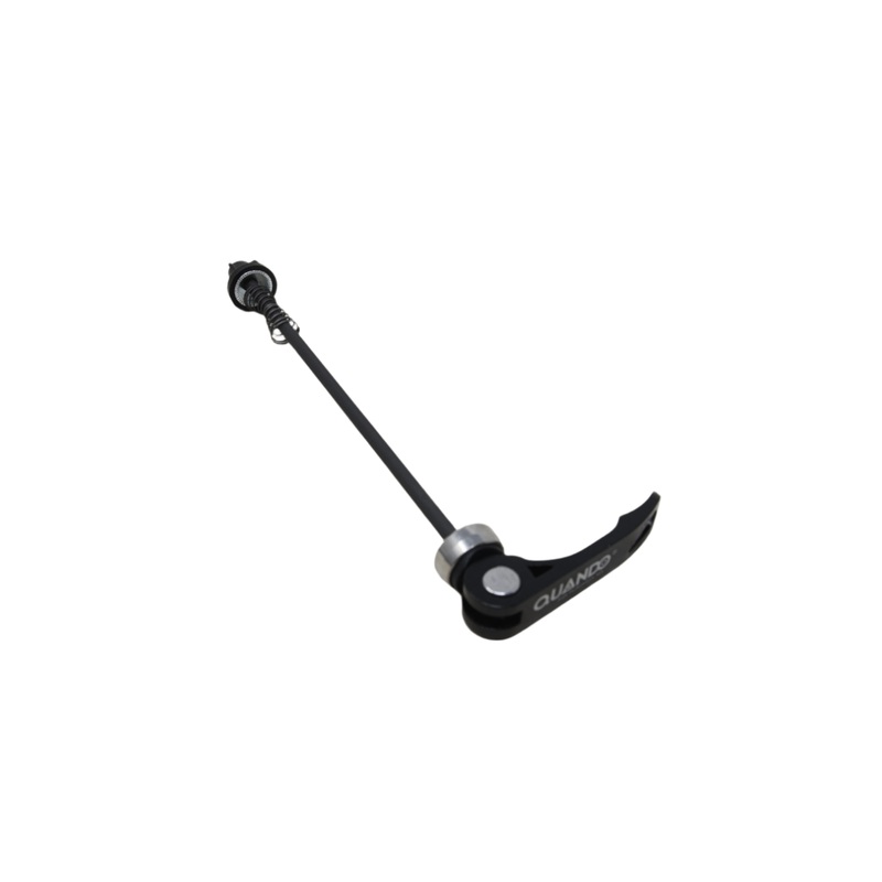 Quando Quick Release Rear Axle Skewer 165mm Black Alloy For 135mm Over Locknut