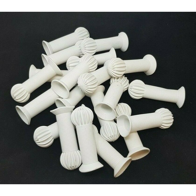 Wholesale Joblot Of 10 X 100mm White Kids Bike Trike Handlebar Grips 22.2mm