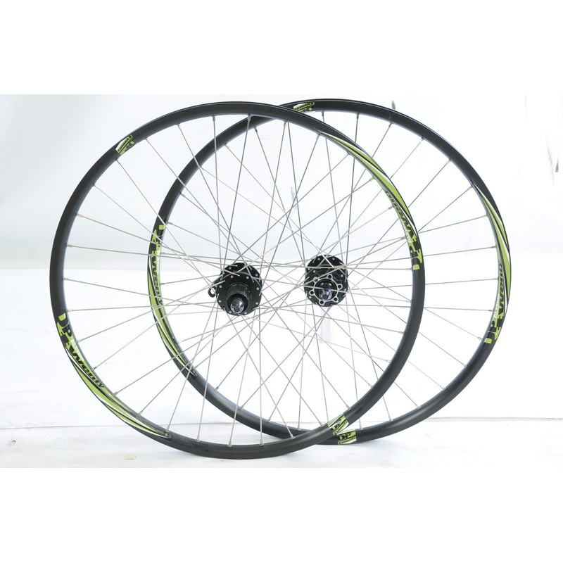 26 MTB 559 DP20 DUAL WALL ALEX RIM SHIMANO DEORE FH-M475 DISC BRAKE WHEELS