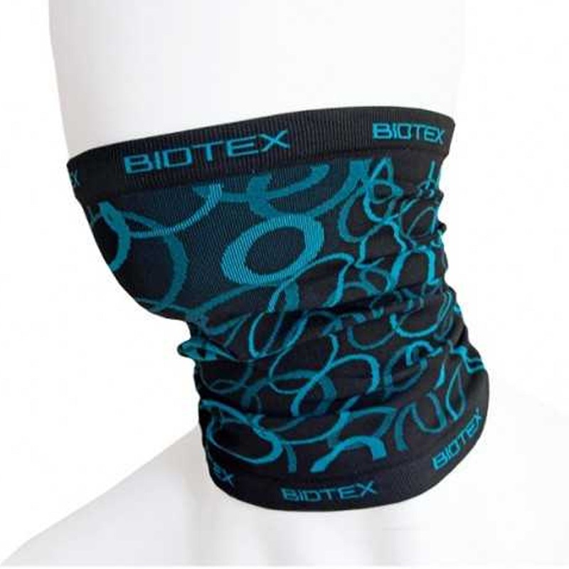 Scaldacollo Tubolare Biotex Multifunzione – Nero blu
