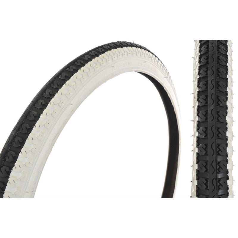 26 x2.125 WHITE WALL TYRES FOR USA TYPE CRUISER-MOUNTAIN BIKE CENTRE RIB