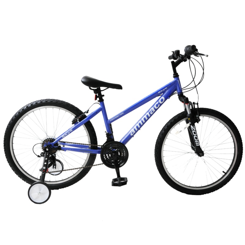 Bicycle Balance Training Aid Stabilisers Wheels 18-24 Wheel Kids Bike Black