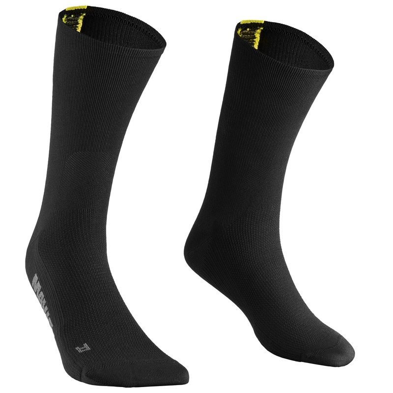 Calze Mavic Essential High – Nero giallo