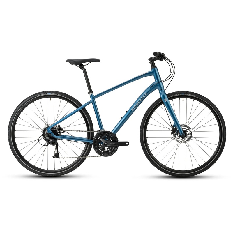 Ridgeback Element Hybrid Bike|Blue|15in|23in