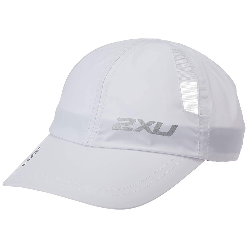 2XU UQ5685F Run Cap (White/White OSFA)
