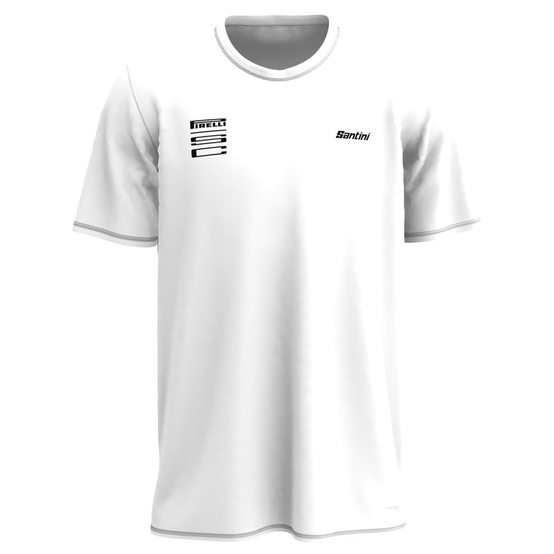 T-Shirt Santini x PIRELLI Ruota – Bianco