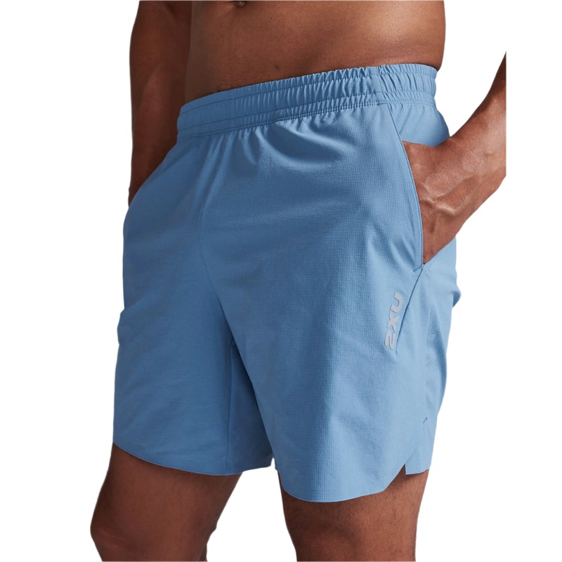 2XU MR6986B Motion 6 Inch Men’s Running Shorts (Shadow/Weathervane)