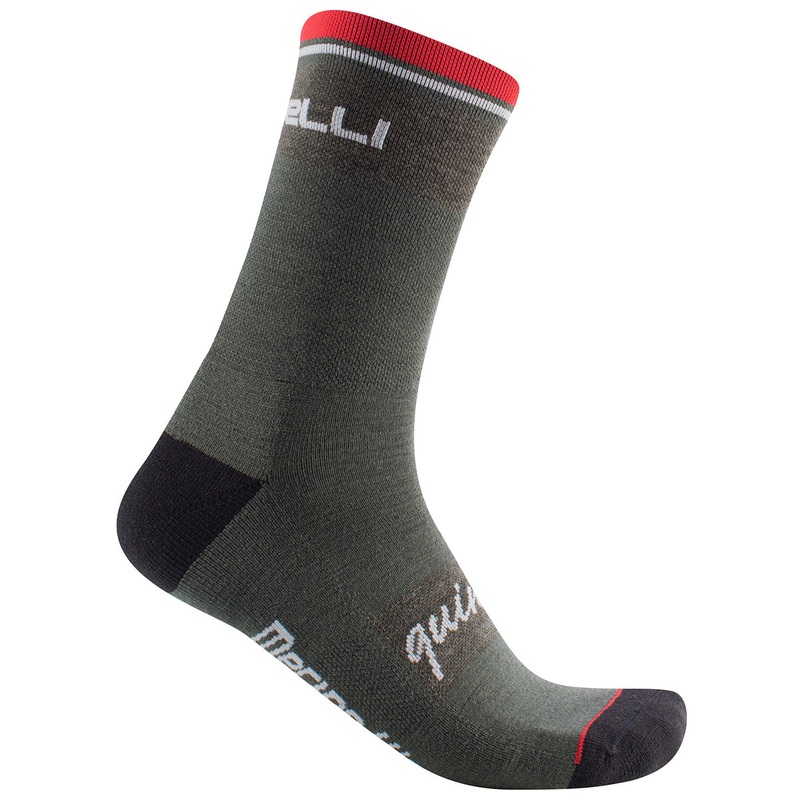 Calze Castelli Quindici Soft Merino – Verde scuro
