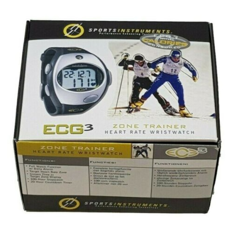 Ecg 3 Zone Trainer Heart Rate Wrist Watch