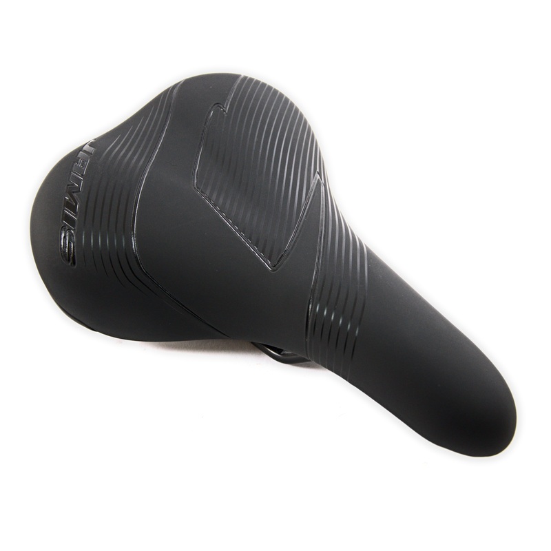 Jamis Comfort Cycle Saddle Mountain Bike Road Hybrid Bicycles MTB 175mm Wide Seat made by Selle Royal Black