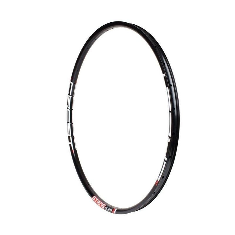 Stan’s NoTubes Crest MK3 27.5 Disc Brake Rims (Black/White/Red)