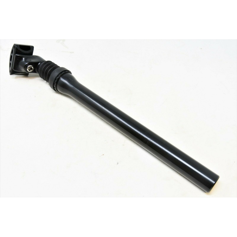 26.4MM KALLOY SP-252 SUSPENSION SEAT POST ALLOY 350MM MICRO-ADJUST SEAT PIN BLAC