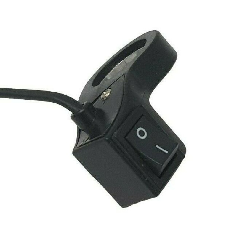E Bike Battery On / Off Handle Mounted Switch 2000mm Cable