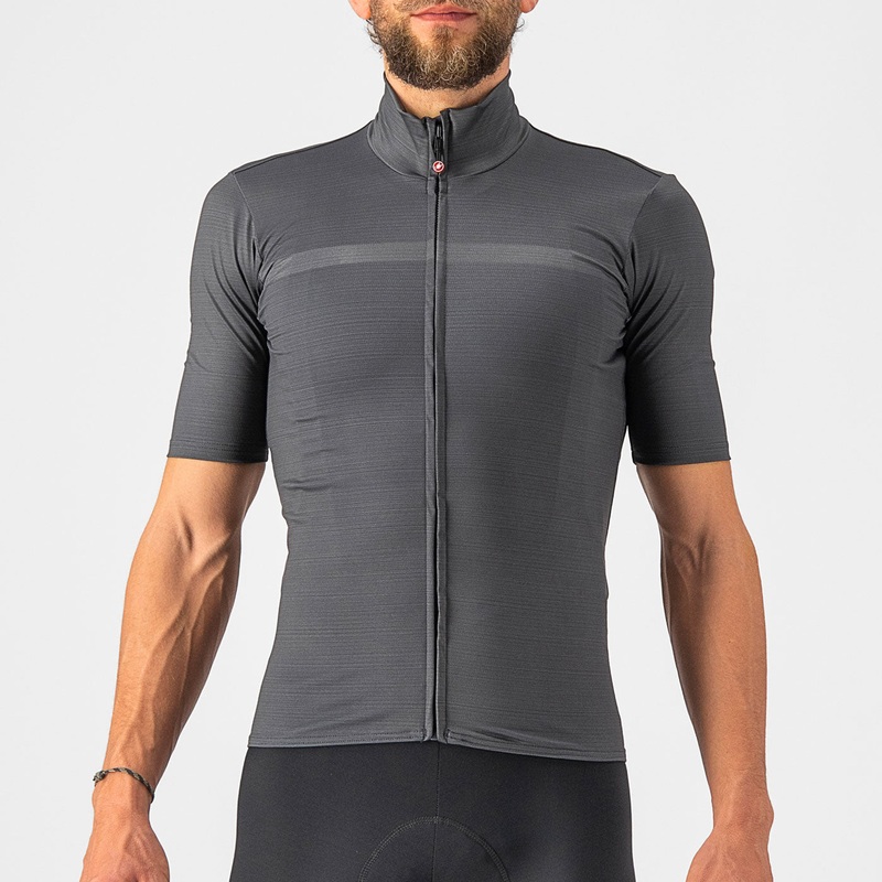 Maglia Castelli Pro Thermal Mid – Grigio scuro