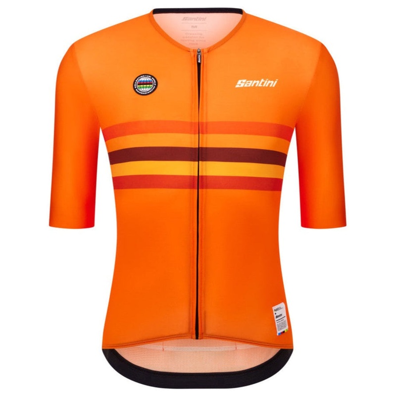 Maglia Santini UCI World Champion 2025 – Paesi Bassi