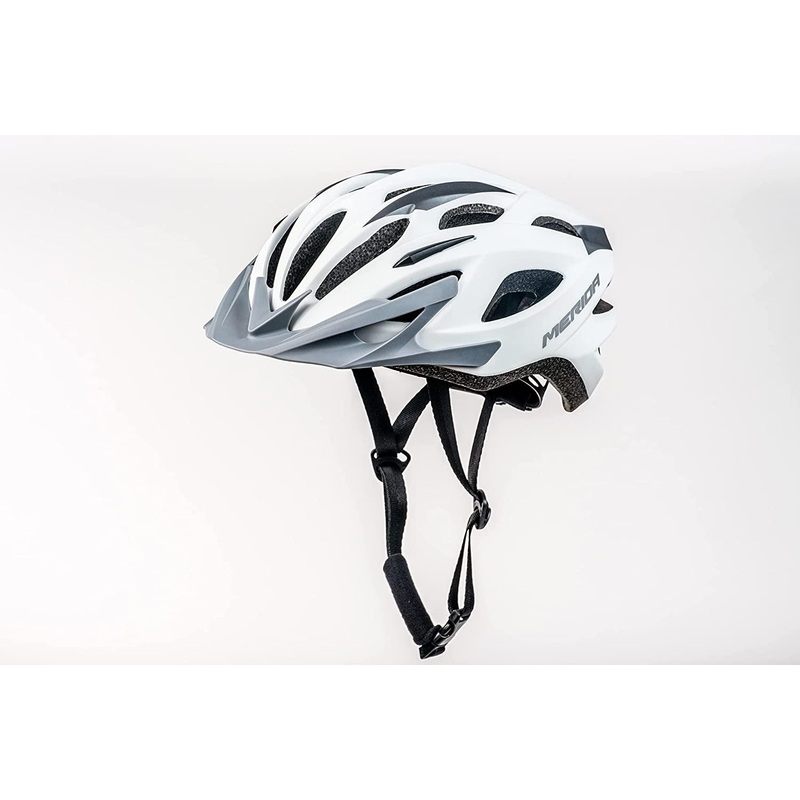 Merida Charger KJ201 Road Cycling Helmet (Matt White/Grey)