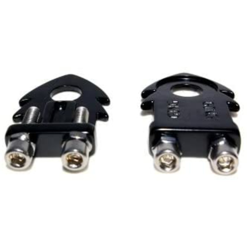 PAIR OF BMX BIKE BICYCLE ARROW CHAIN ADJUSTERS TENSIONERS 14MM AXLES ALLOY BLACK