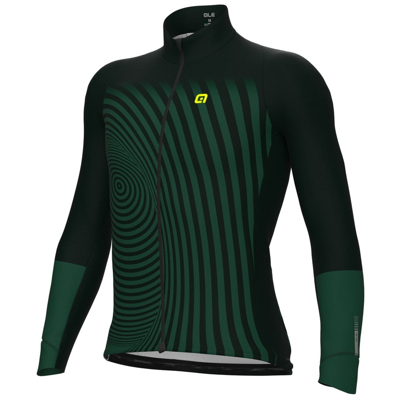 Maglia maniche lunghe Ale PRR Green Digital – Verde