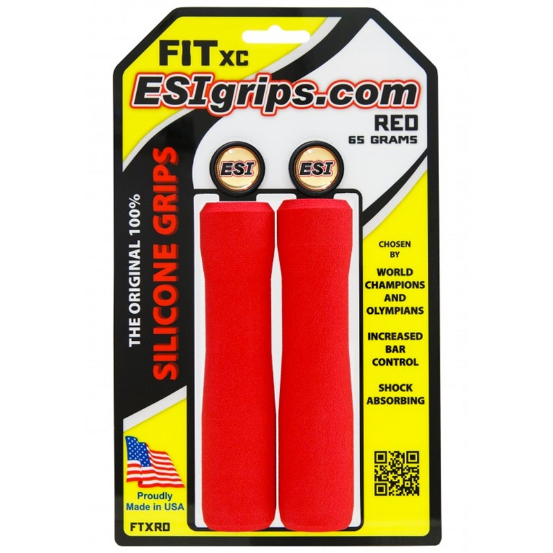 Manopole Esigrips Fit XC – Rosso