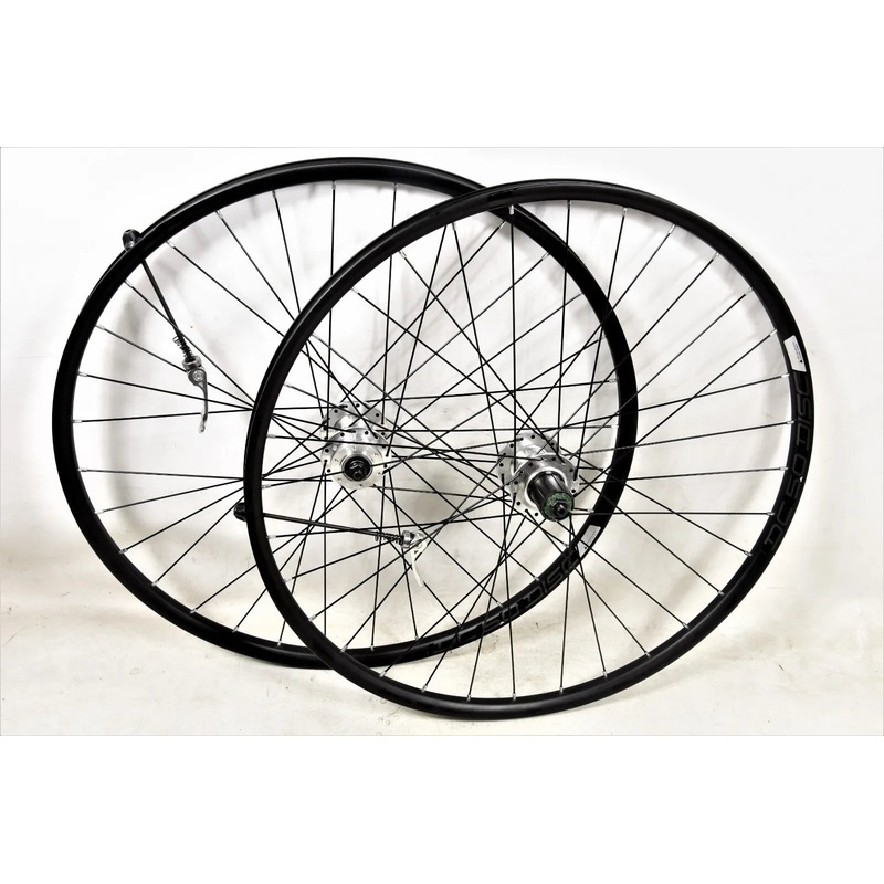 PAIR 26 MTB 8 9 10 SPD FREEHUB CASSETTE DISC HUB BIKE WHEELS DOUBLE WALL RIMS