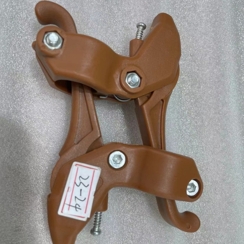 2 Fingers Nice Precision Bicycle Brakes Lever Brown Color From China Factory