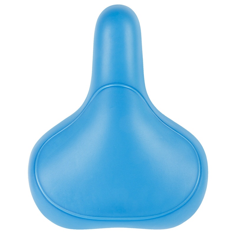 Blue Super Comfort Wide Eva Soft Padded Bicycle Saddle Ladies – Men’s Bike Seat