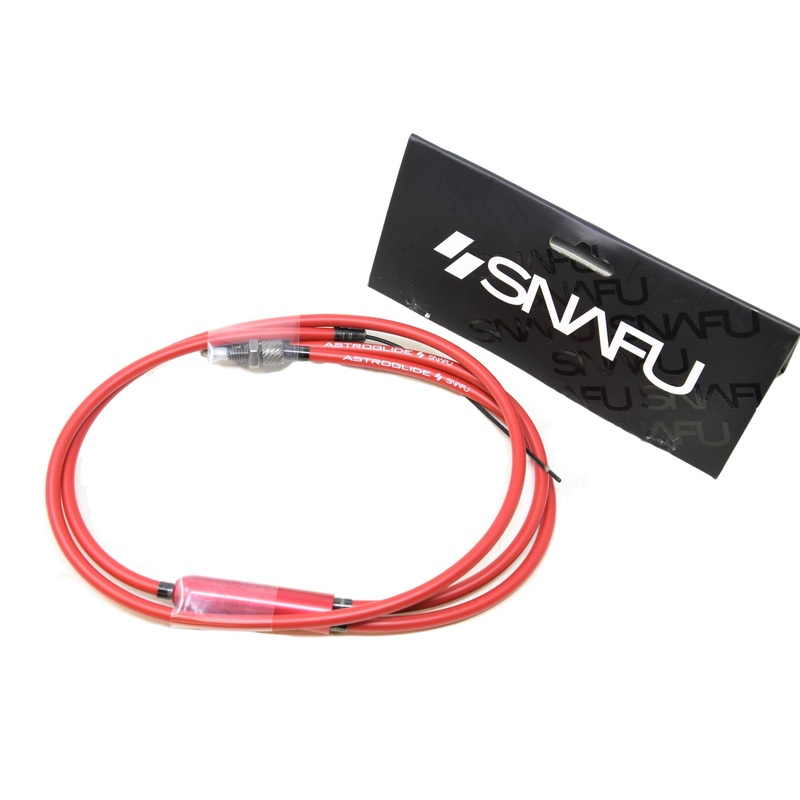 Snafu Astroglide Liner BMX Freestyler Lower Bottom Gyro Cable Big Barrel Red