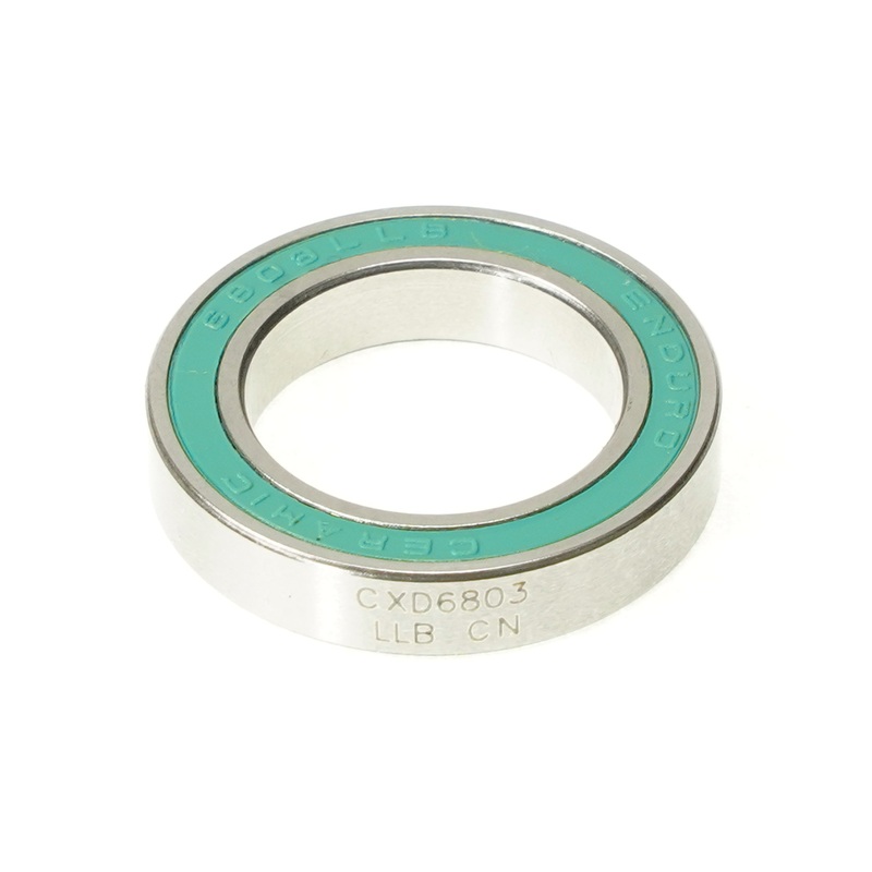 Enduro Bearings 6803 LLB – CXD-15 Ceramic Hybrid Bearing
