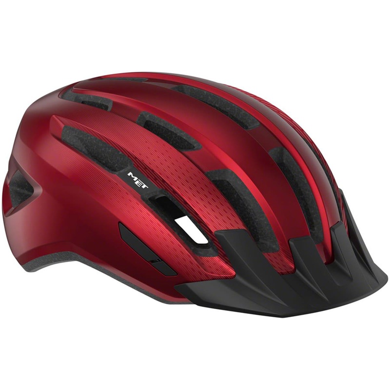 Met Downtown MIPS Helmet (Gloss Red) (M/L)