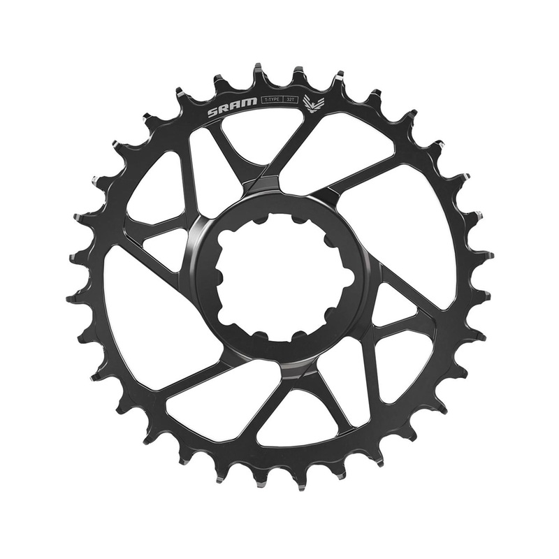 Sram S1000 T-Type Eagle Steel Direct Mount Chainring 3mm Offset (Including 8 Bolts)