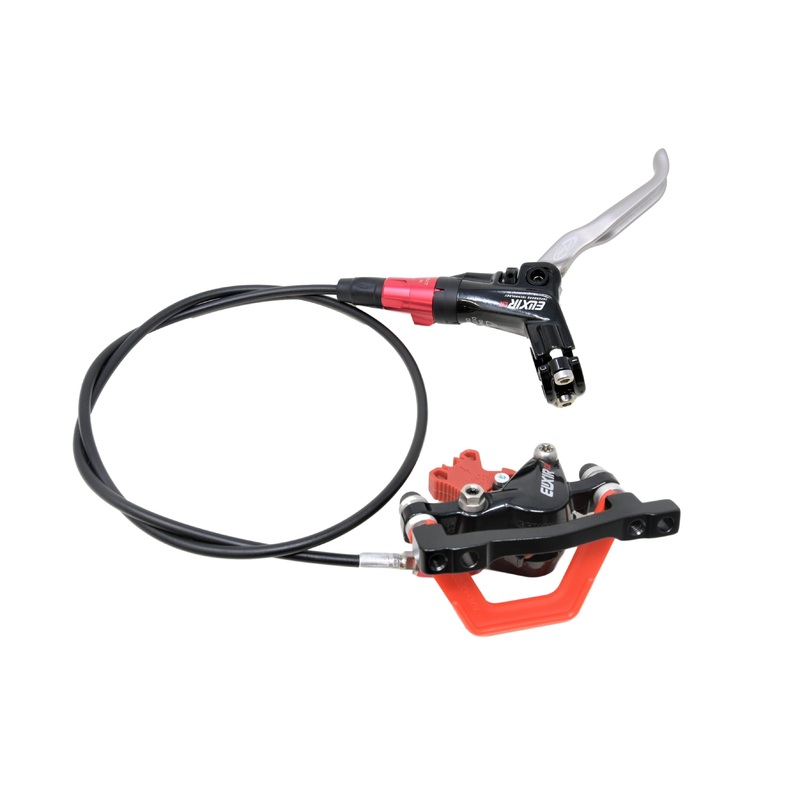 Avid Elixir CR Hydraulic Disc Front Brake Lever & Rotor 800mm Pipe and 203mm Adaptor