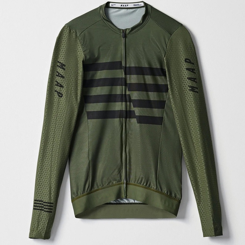 Maglia maniche lunghe Maap Emblem Pro Hex – Verde