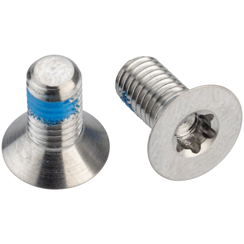 SRAM Flat Mount Hardware (5mm) (Titanium) (T25) (Pair)