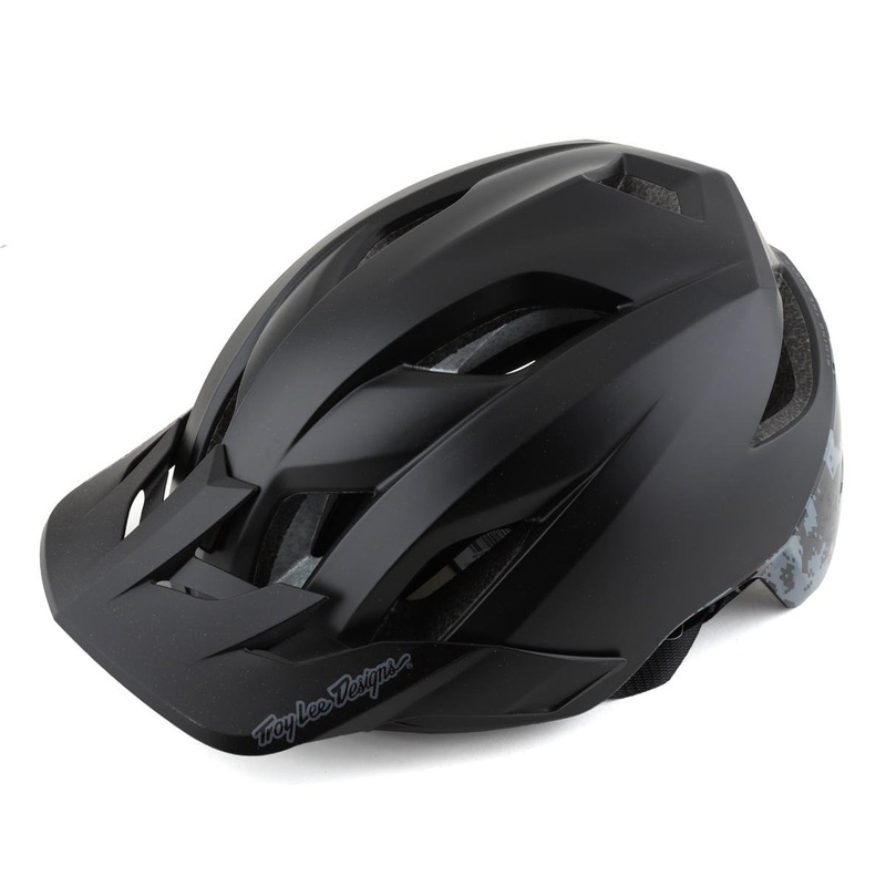 Troy Lee Designs Flowline SE MIPS Helmet (Radian Camo Black/Grey) (XL/2XL)