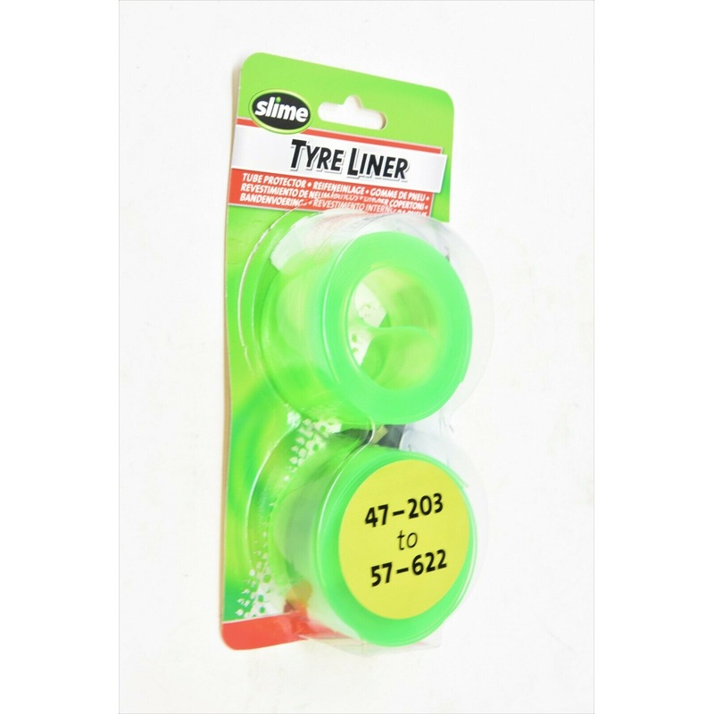 WIDE 35MM SLIME GREEN BIKE TYRE LINER ANTI-PUNCTURE INNER TUBE PROTECTION TAPES